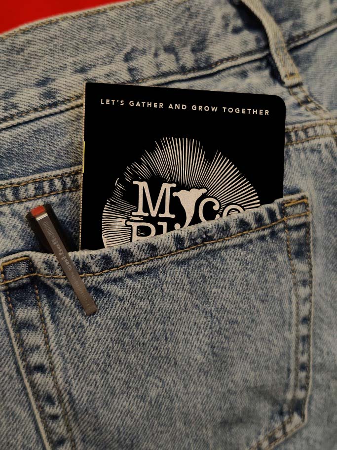 Myco Blitz Pocket Field Journal - Fits in your pocket.