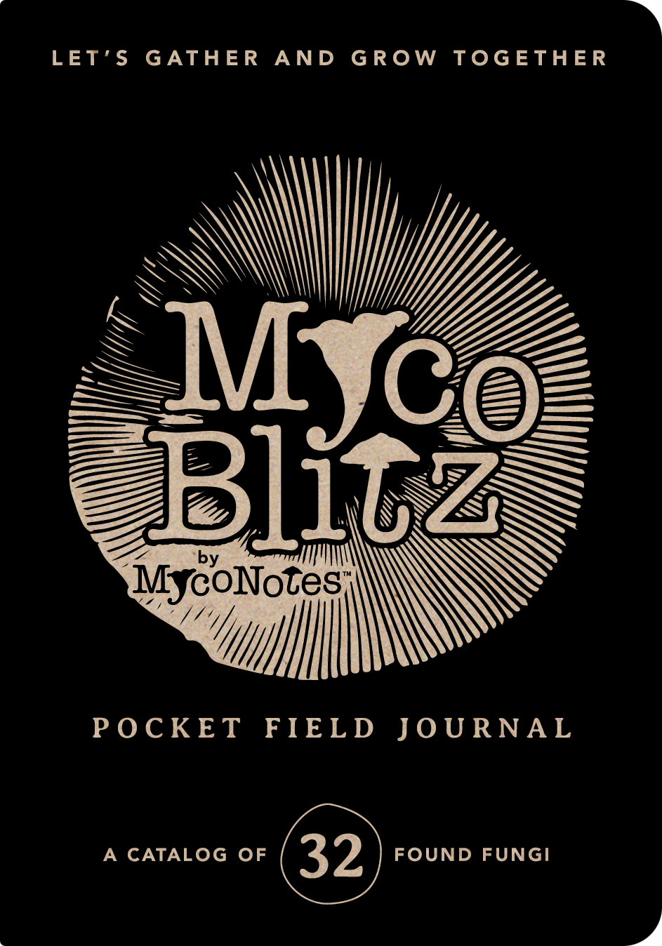 Myco Blitz Pocket Field Journal - Front Cover