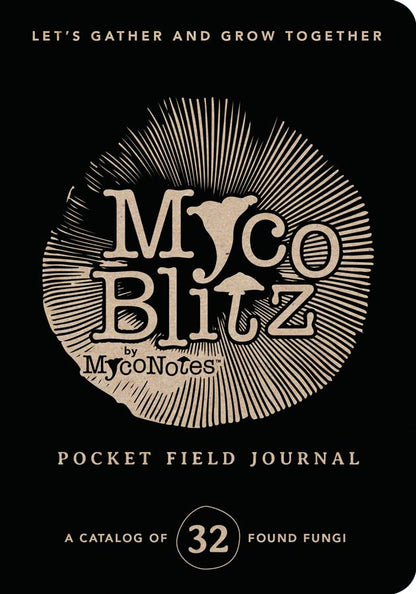 Myco Blitz Pocket Field Journal - Front Cover